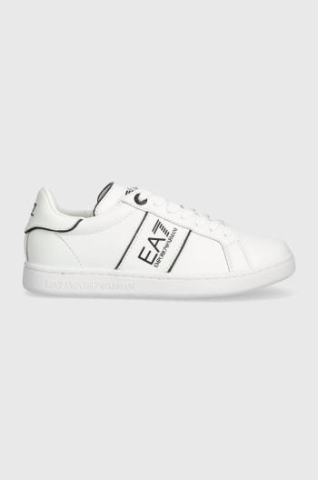 Sneakers boty EA7 Emporio Armani bílá barva