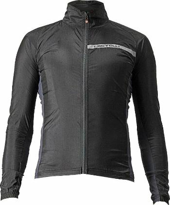 Castelli Squadra Stretch Bunda Light Black/Dark Gray 2XL