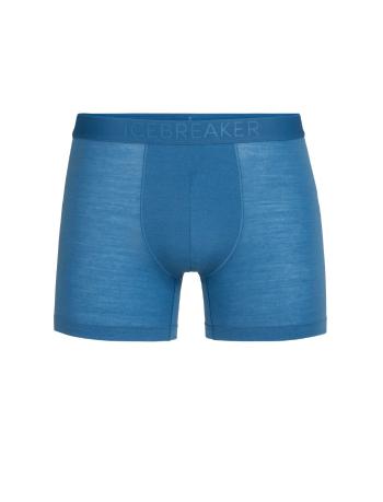 pánské merino boxerky ICEBREAKER Mens Anatomica Cool-Lite Boxers, Azul velikost: S
