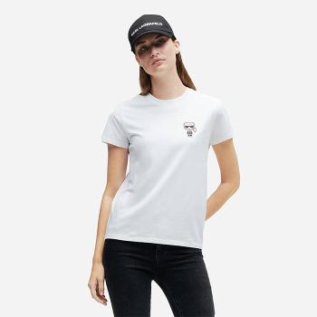 Karl Lagerfeld Ikonik Mini Karl Rhinestone T-Shirt 216W1731 100