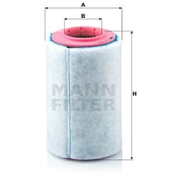 MANN-FILTER C17237/1 pro vozy CITROËN;FIAT;PEUGEOT (C17237/1)