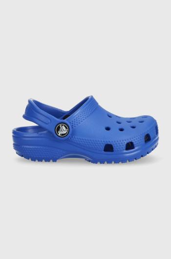 Dětské pantofle Crocs černá barva