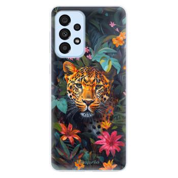 Odolné silikonové pouzdro iSaprio - Flower Jaguar - Samsung Galaxy A33 5G