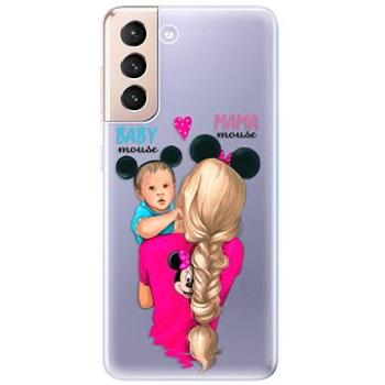 iSaprio Mama Mouse Blonde and Boy pro Samsung Galaxy S21 (mmbloboy-TPU3-S21)