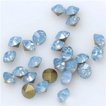 Šperky4U Skleněný šaton SS12 - 3,2 mm, 10ks/bal., Blue Opal - SS12-BOP