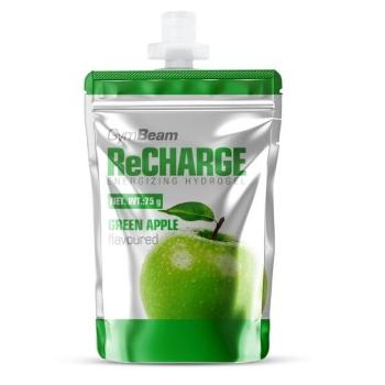 GymBeam RECHARGE GEL 75 G ZELENÉ JABLKO Energy gel, , velikost