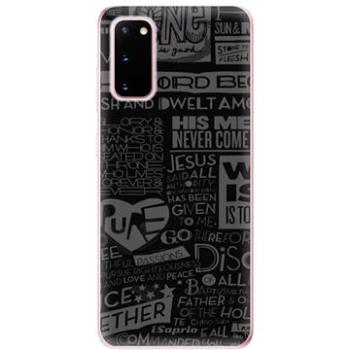 iSaprio Text 01 pro Samsung Galaxy S20 (text01-TPU2_S20)