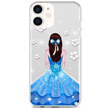 TopQ iPhone 12 mini silikon Blue Princess 53443 (Sun-53443)