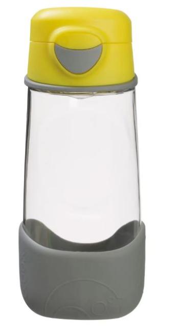 B.box Sport lahev na pití žlutá/šedá 450 ml