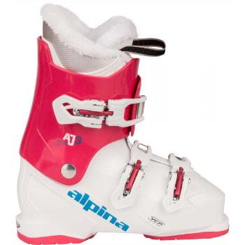 Alpina AJ3 GIRL Dívčí obuv na sjezdové lyžování, bílá, velikost 24