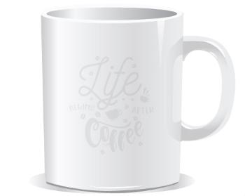 Hrnek Premium Life starts with coffee