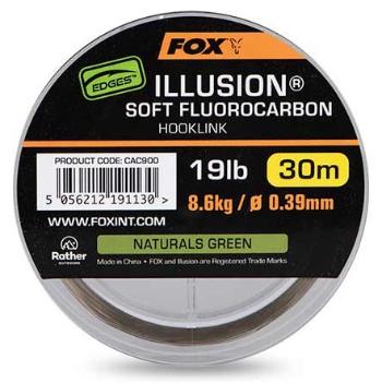 Fox fluorocarbon edges illusion soft hooklink naturals green 30 m - 0,39 mm 8,6 kg