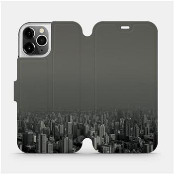 Flipové pouzdro na mobil Apple iPhone 12 Pro - V063P Město v šedém hávu (5903516375899)