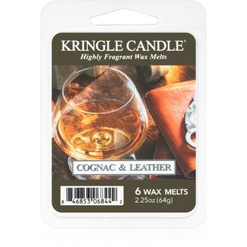 Kringle Candle Brandy & Leather vosk do aromalampy 64 g