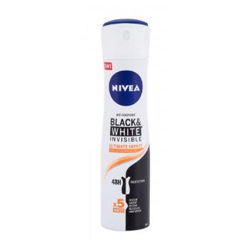Nivea Black & White Invisible Ultimate Impact 48H 150 ml antiperspirant pro ženy deospray