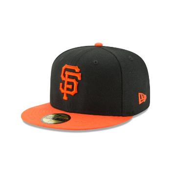 kšiltovka New Era 59 FIFTY Authentic San Francisco Authentic cap Black Orange - 7 1/4