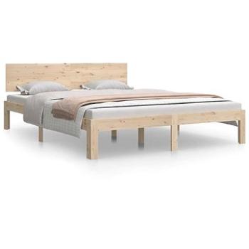 Rám postele masivní dřevo 150 × 200 cm King Size, 810500 (810500)