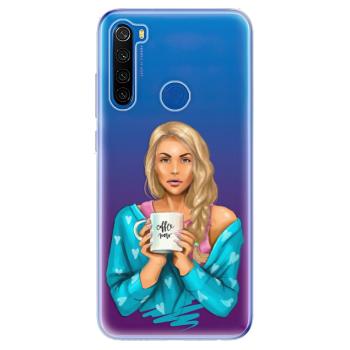 Odolné silikonové pouzdro iSaprio - Coffe Now - Blond - Xiaomi Redmi Note 8T