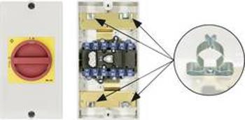 Servisní vypínač Kraus & Naimer KG20B T206/D-A059 KL11V, 1 x 90 °, červená, žlutá, 1 ks