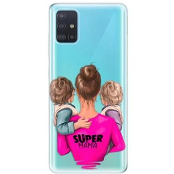iSaprio Super Mama - Two Boys pro Samsung Galaxy A51 (smtwboy-TPU3_A51)