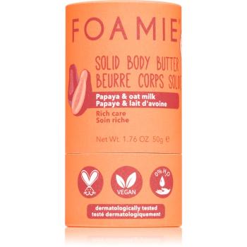 Foamie Oat To Be Smooth Solid Body Butter tuhé tělové máslo 50 g