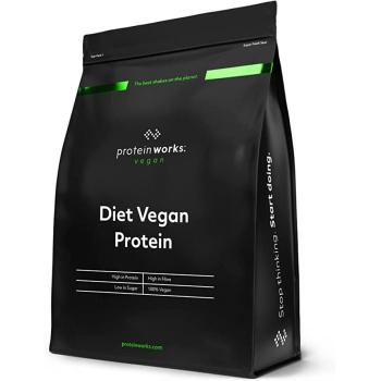 Diet Vegan protein 1000 g vanilkový krém - The Protein Works