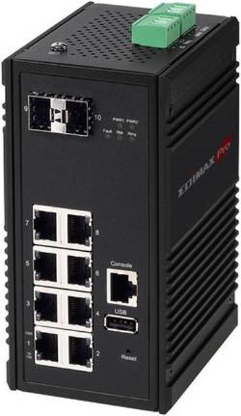 Průmyslový ethernetový switch EDIMAX Pro, IGS-5208, 8 + 2 porty