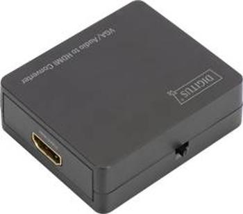 AV konvertor VGA zásuvka, jack zásuvka 3,5 mm ⇔ HDMI zásuvka Digitus DS-40131 DS-40131