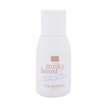Clarins Milky Boost 50 ml make-up pro ženy 04 Milky Auburn na všechny typy pleti; na rozjasnění pleti; na dehydratovanou pleť