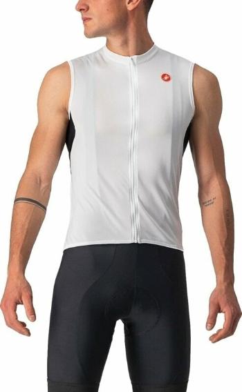 Castelli Entrata Vi Sleeveless Tílko Ivory/Light Black-Red 3XL