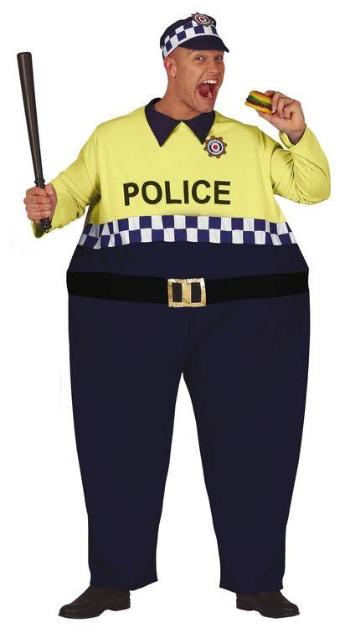 Guirca Pánský kostým - Tučný Policista