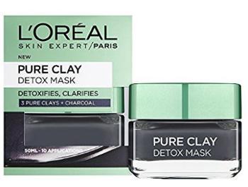 L'Oréal Paris Intenzivní čisticí rozjasňující maska Pure Clay 50 ml