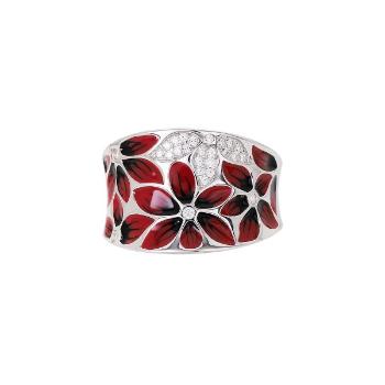 Prsten s imitací kamenů / keramika 128-636-0046 56