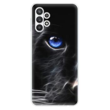 Odolné silikonové pouzdro iSaprio - Black Puma - Samsung Galaxy A32 5G