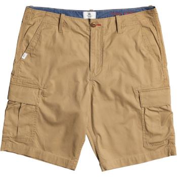 Quiksilver ICHACA SHORT Pánské kraťasy, hnědá, velikost 33