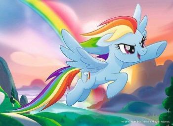 TREFL Puzzle My Little Pony: Rainbow Dash 20 dílků