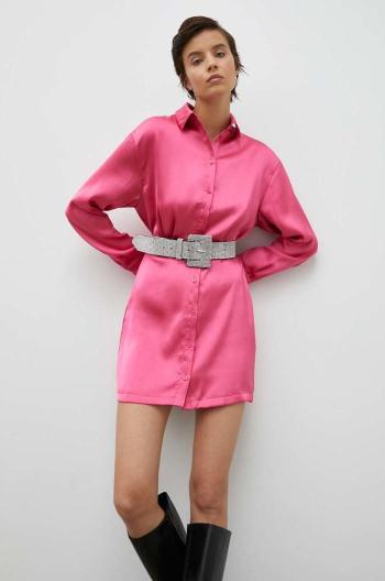Šaty Samsoe Samsoe růžová barva, mini