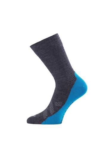 Lasting merino ponožky FWJ šedé Velikost: (38-41) M