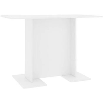 Jídelní stůl bílý 110 × 60 × 75 cm dřevotříska (800243)