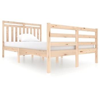 Rám postele masivní dřevo 120 × 200 cm, 3100649 (3100649)