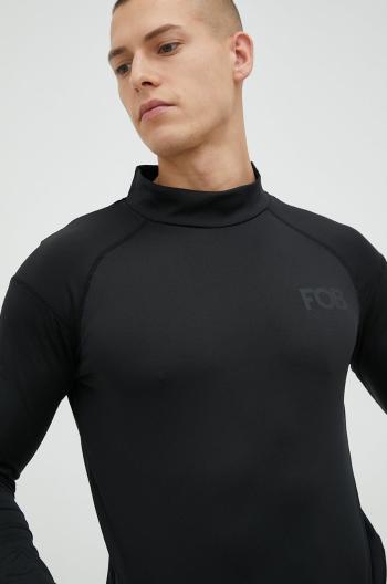 Funkční triko s dlouhým rukávem 4F černá barva
