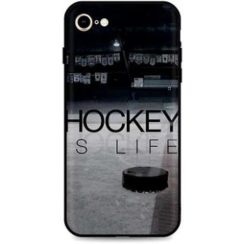 TopQ Kryt iPhone SE 2022 silikon Hockey Is Life 74260 (Sun-74260)