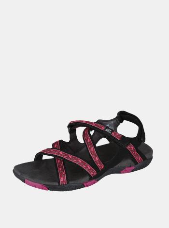 Růžové dámské vzorované sandály Hannah