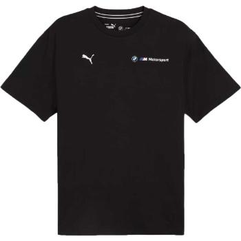 Puma BMW M MOTORSPORT ESSENTIALS+ LOGO TEE Pánské triko, černá, velikost