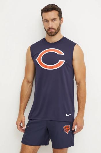 Tréninkové tričko Nike Chicago Bears tmavomodrá barva, 01B3-41L-7Q-RPU