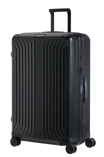 Samsonite Hliníkový cestovní kufr Lite-Box Alu L 91 l - černá