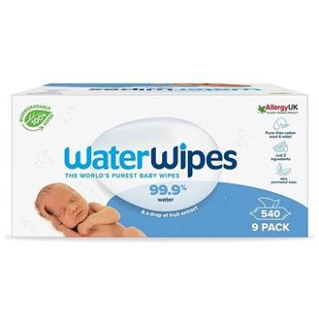 Waterwipes 100% BIO odbouratené ubrousky 9× 60 ks (5099514400159)