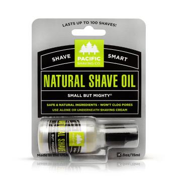 Pacific Shaving Pánský přírodní olej na holení 15 ml
