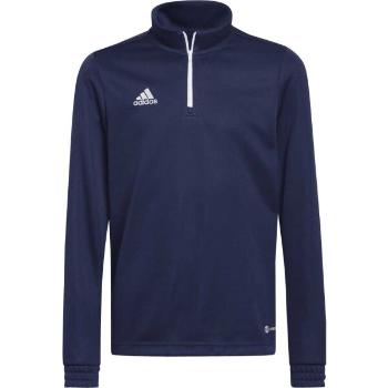 adidas ENTRADA 22 TRAINING TOP Juniorský fotbalový top, tmavě modrá, velikost