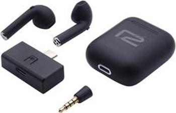 Ready2 R2GMSWTWS herní headset bez kabelu do uší , s Bluetooth, USB-C, černá